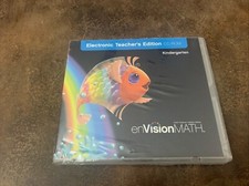Kindergarten  enVision ELECTRONIC TEACHER'S EDITION CD-ROM - Sealed - 2009