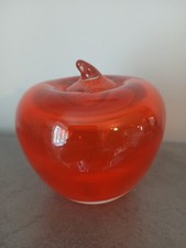 Red Apple Paperweight 9 Cm