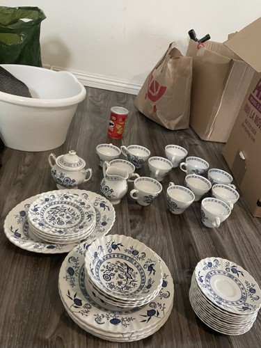 Vintage g meakin blue - 41-pc,
