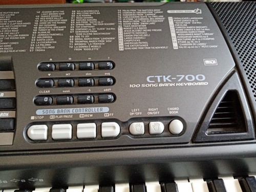 Casio ctk 700 keyboard - casio, with