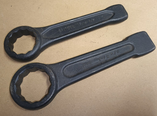 Britool slogging spanners - 2,