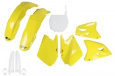 Set Plastic Fairings Full Suzuki RM 125 - 250 2001 - 2005 UFO Plast Replica
