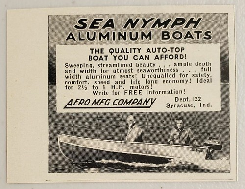 1954 print sea nymph - sea,