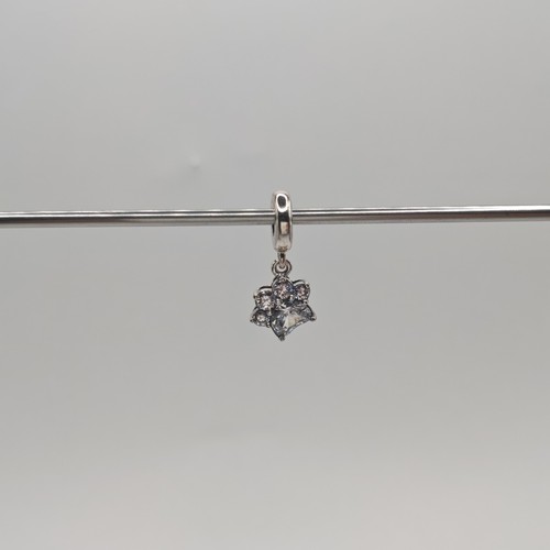 Pandora sparkling paw print - pandora,