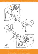YAMAHA Bulb, Flasher (6v-8w)