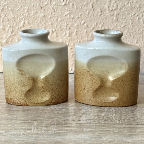 Brutalist vase pair ditmar - brutalist,