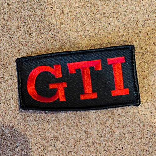 Gti volkswagen emblem badge - gti,