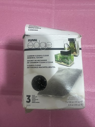 Fluval edge tank filter - fluval, carbon