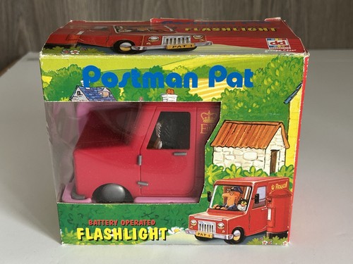 Vintage postman pat - red, van