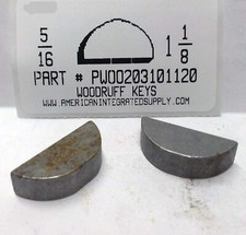 #C 5/16X1-1/8 WOODRUFF KEYS