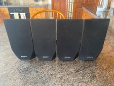 4 x Sony SS-TSB121 Black