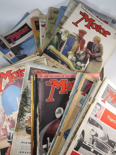 Vintage the motor magazines - vintage,