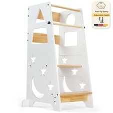 Learning Tower Adjustable Height, Montessori Toddler Standing Tower