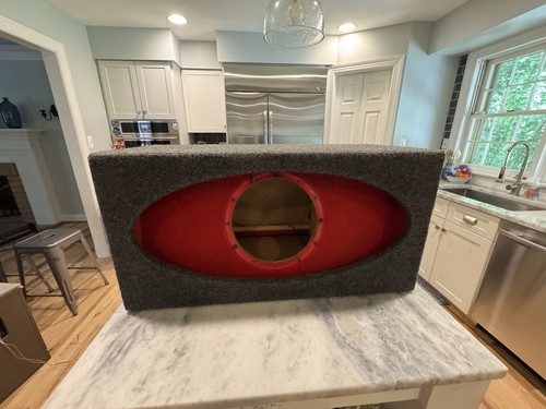 Audio 12w7 empty subwoofer - audio,