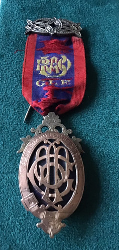 Masonic rose gilded - r.o.h,