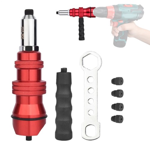 Electric rivet nut gun adapter - nut,
