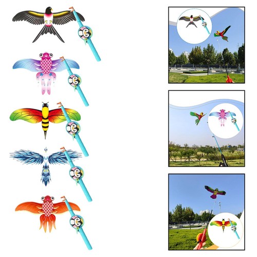 Kite toy with parent - with, child