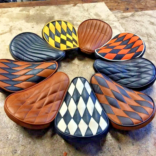 Custom solo seat fit harley - custom,
