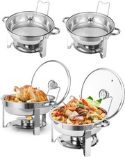 4 Pcs Chafing Dish Buffet Set