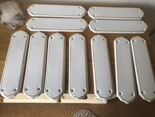 11  White Ceramic Finger