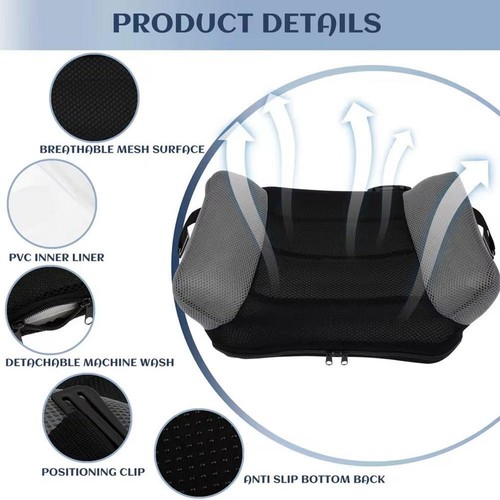 Inflatable seat cushion - inflatable, pvc