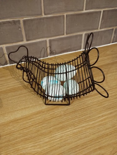 Wire chicken egg - egg, basket