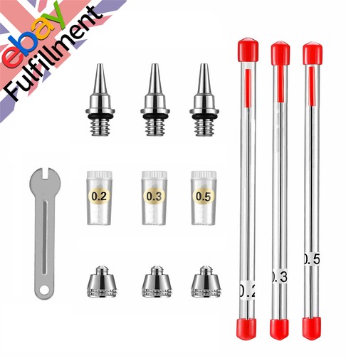 New airbrush nozzle needle - nozzle,
