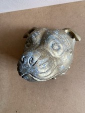Large Vintage Cast Metal Dog