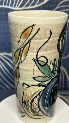 Vintage jersey pottery vase - pottery,