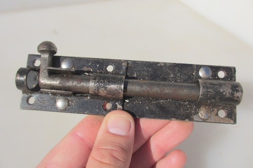 Vintage wrought iron door - door, lock
