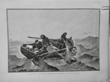 1891 Fishing Fisherman Trawl