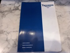 Triumph tiger 885 factory workshop manual 1999