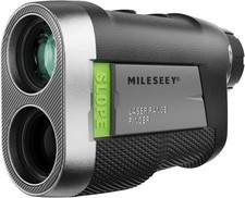 MILESEEY PF260 Golf Rangefinder with Slope 1100yd 0.4 yd Accuracy, 0.3s Flag Loc