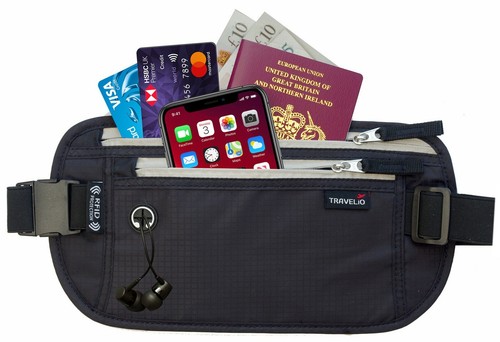 Travel money waist - waist, passport