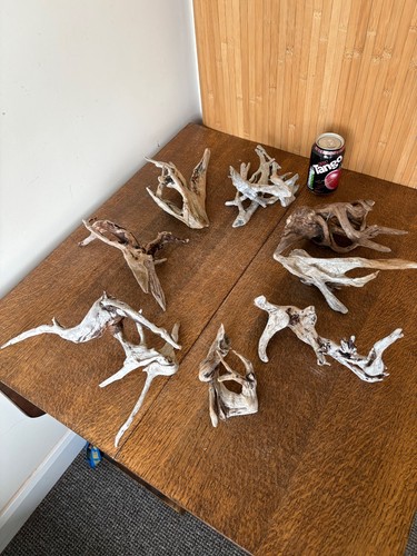 Driftwood small silver - , x8