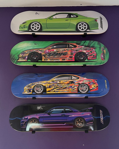 Skateboard deck hanger wall - deck,
