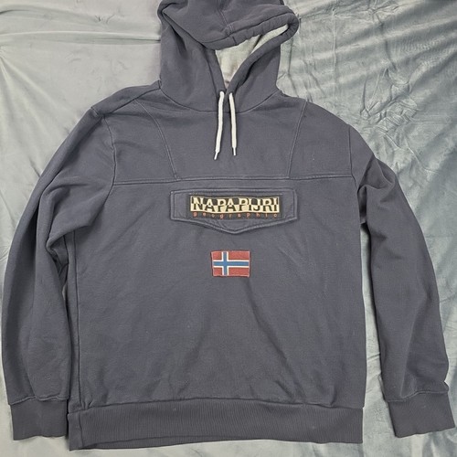 Napapijri burgee hoodie mens - napapijri,