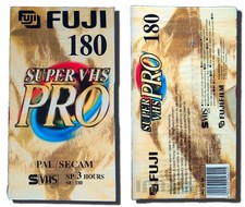 FUJI 180 Super VHS PRO S-VHS