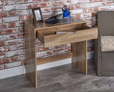 1 Small Drawer Dressing Table Wooden Vanity Desk Bedroom Furniture Unit Office