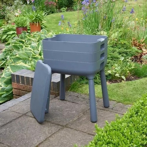 Garden wormery compost bin - compost,