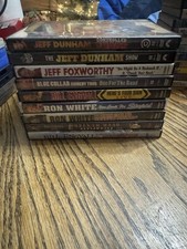 stand up comedy dvd lot Of 9 Jeff Dunham Jeff Foxworthy Bill Engvall Ron White