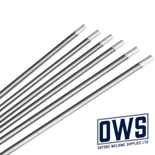 White zirconiated tig welding - white,