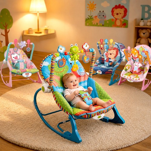 2in1 electric baby bouncer - 2in1,