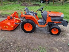 Kubota Compact Tractor With Kubota Flail Mint Condition Ex University Owned