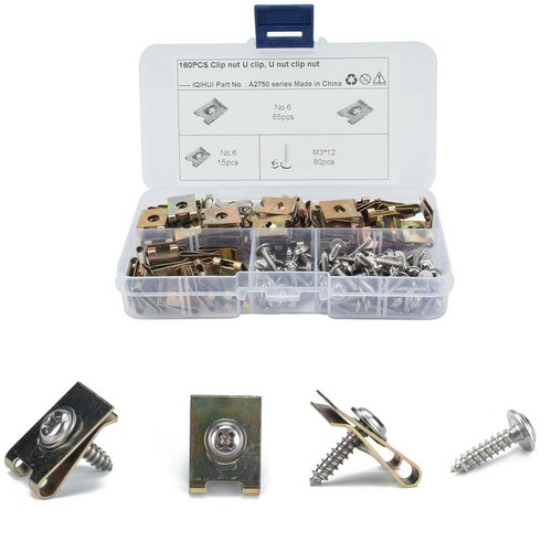 160pcs assorted spire - assorted, u