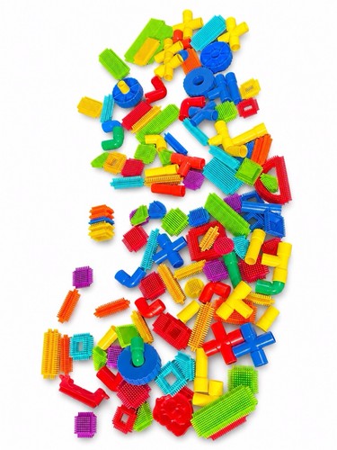Stickle bricks plastic - bricks,