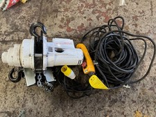 Duke 1 tonne Single Phase 110v Industrial Electric Lifting Chain Hoist 3-20mtr