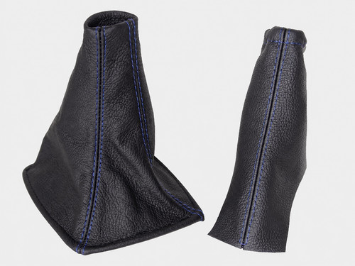 Blue stitch leather gear - gear, &