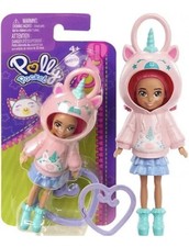 POLLY POCKET DOLL 9cm TRENDY OUTFIT Hoodie & Bag Clip