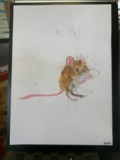 Dave White Be Kind Hand signed